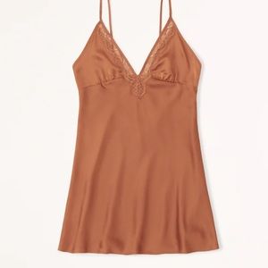 Abercrombie & Fitch Satin Nightie Pajamas L